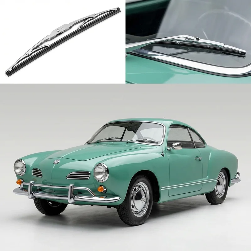 Driver Side Wiper Blade for Volkswagen Karmann Ghia (1968 - 1974) - 1